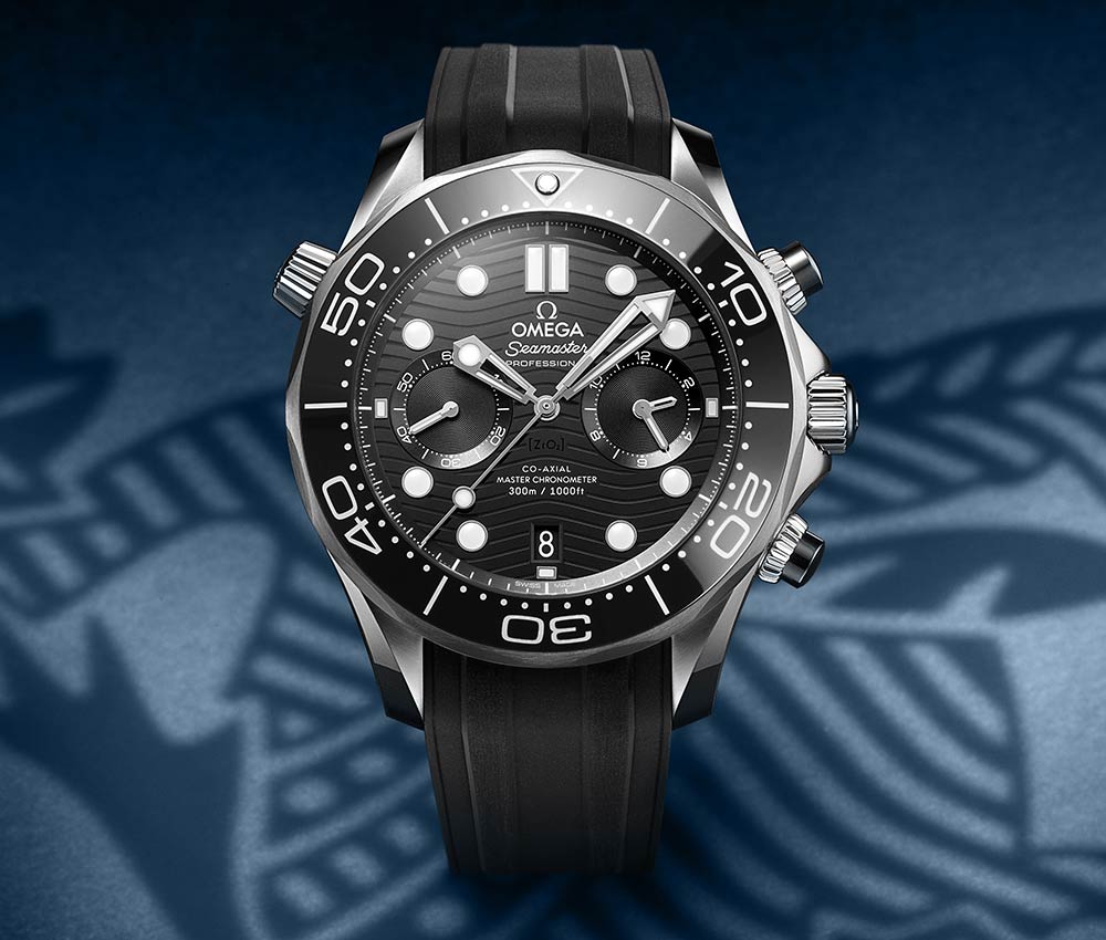 欧米茄推出Seamaster Diver 300M米计时码表